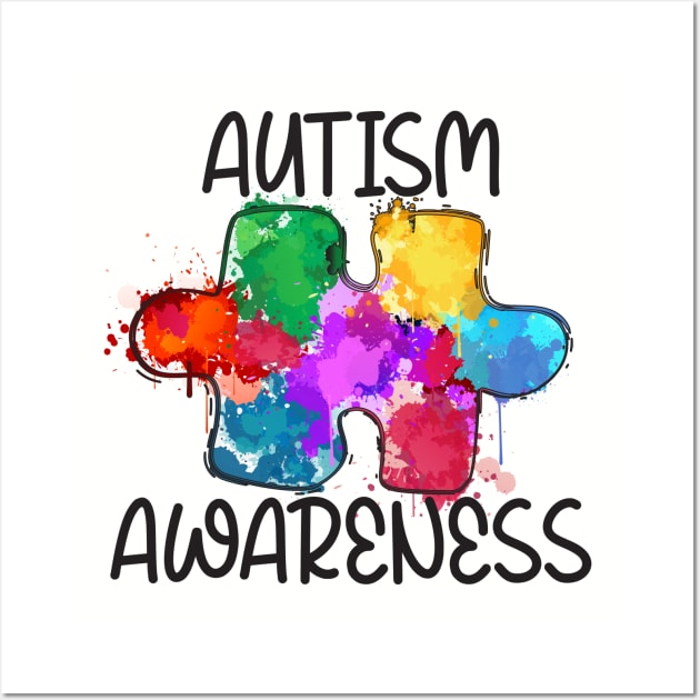 autism awareness Wall Art by Mstudio